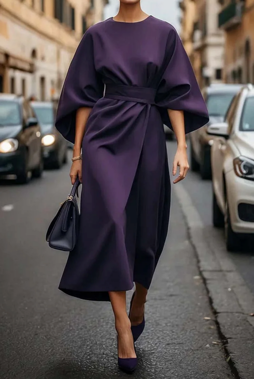 Sofia™ | Lantern Sleeve Dress