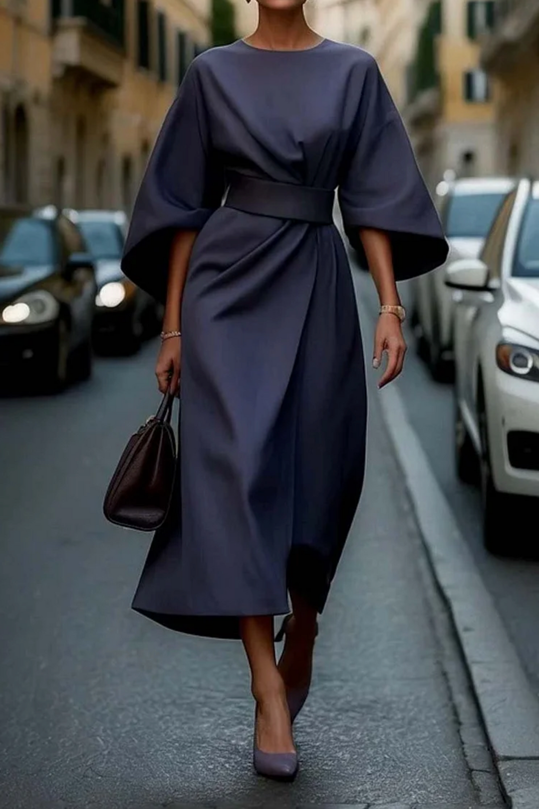 Sofia™ | Lantern Sleeve Dress