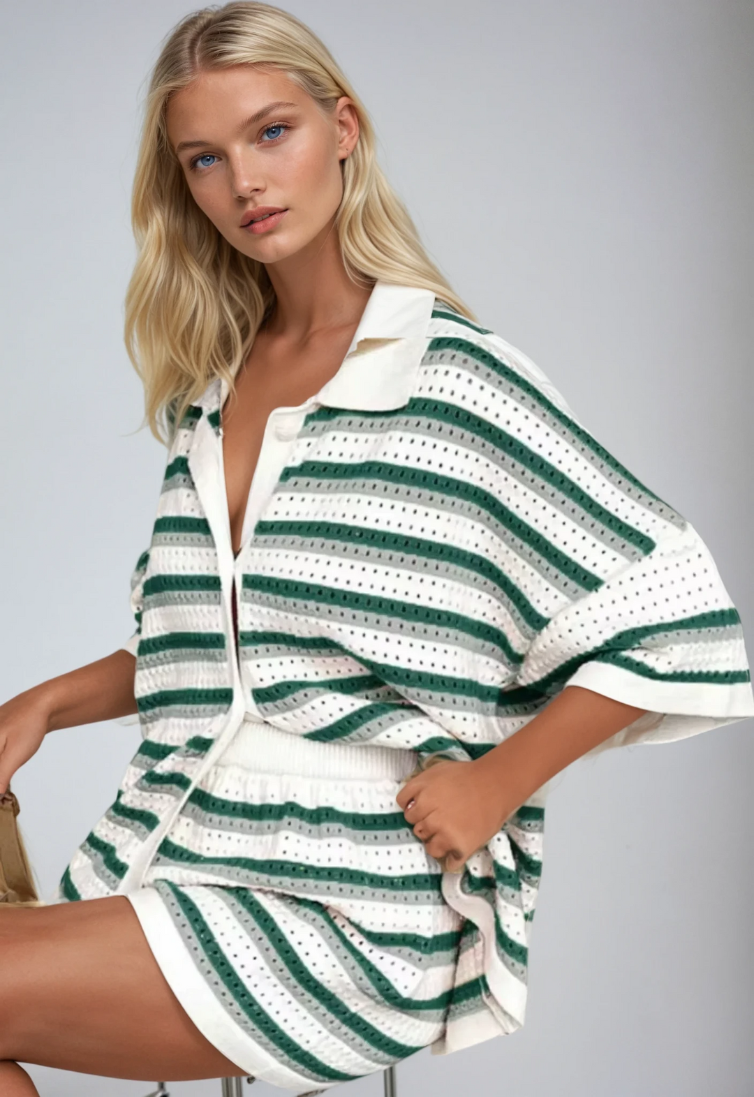 Isla™ | Two-Piece Linen Summer Set