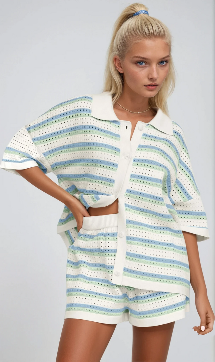 Isla™ | Two-Piece Linen Summer Set