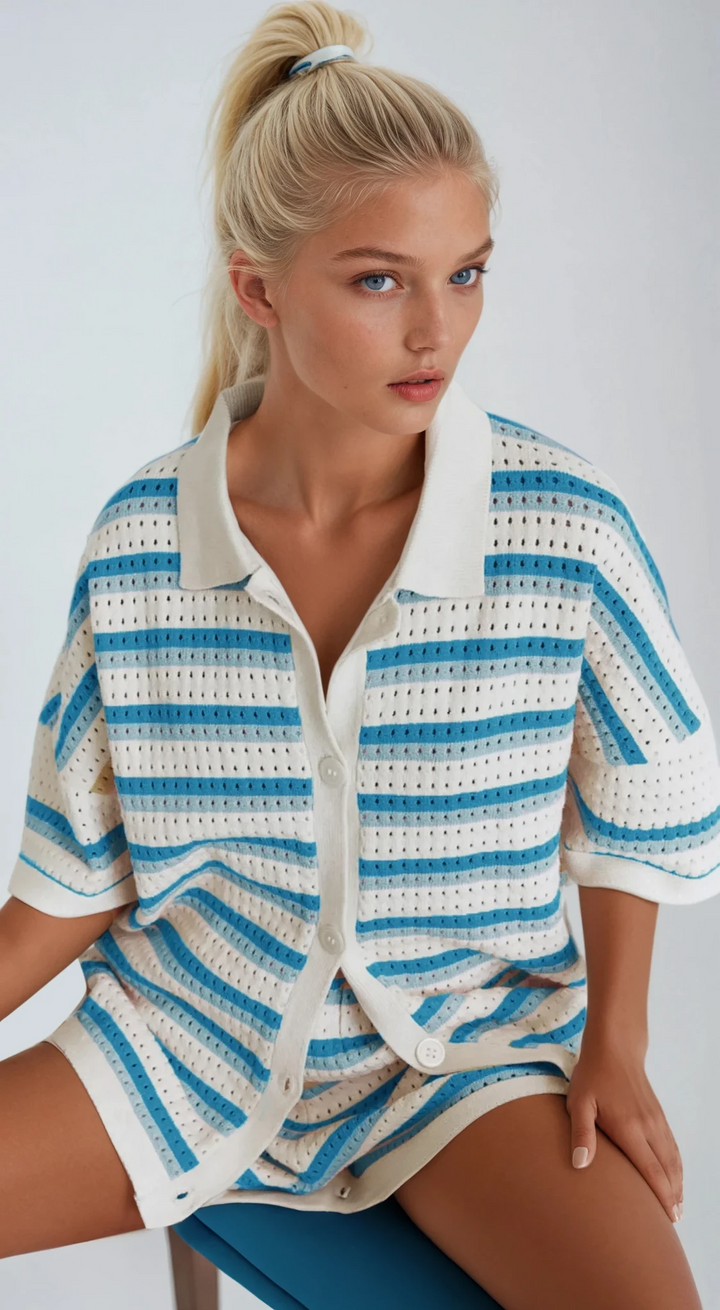 Isla™ | Two-Piece Linen Summer Set