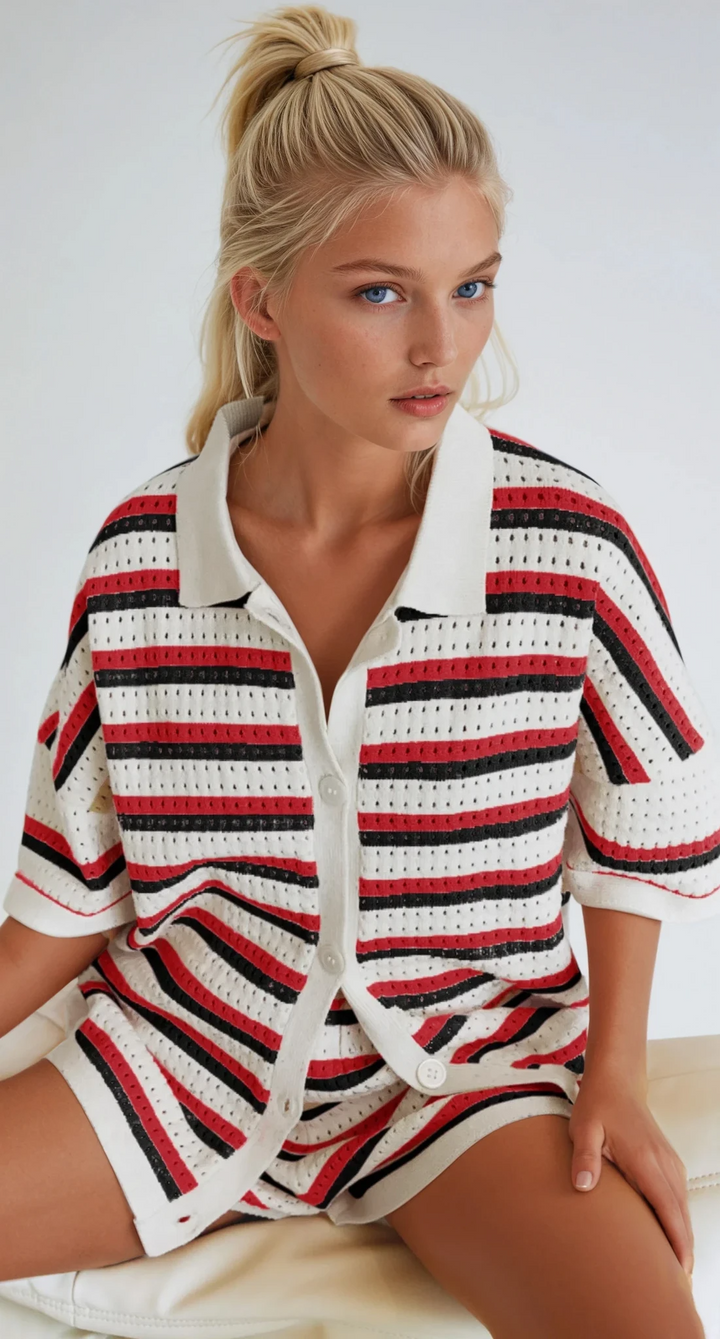 Isla™ | Two-Piece Linen Summer Set