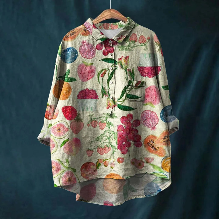 Luna | Vibrant Printed Blouse