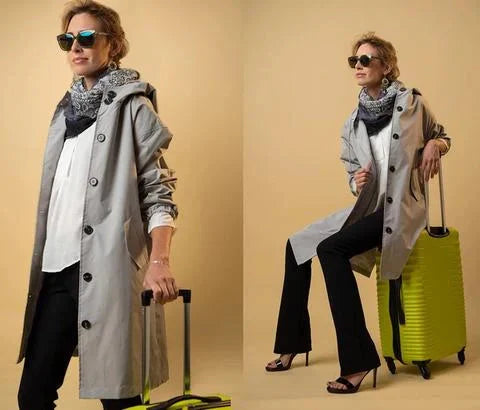 Elodie | Chic waterproof women's raincoat