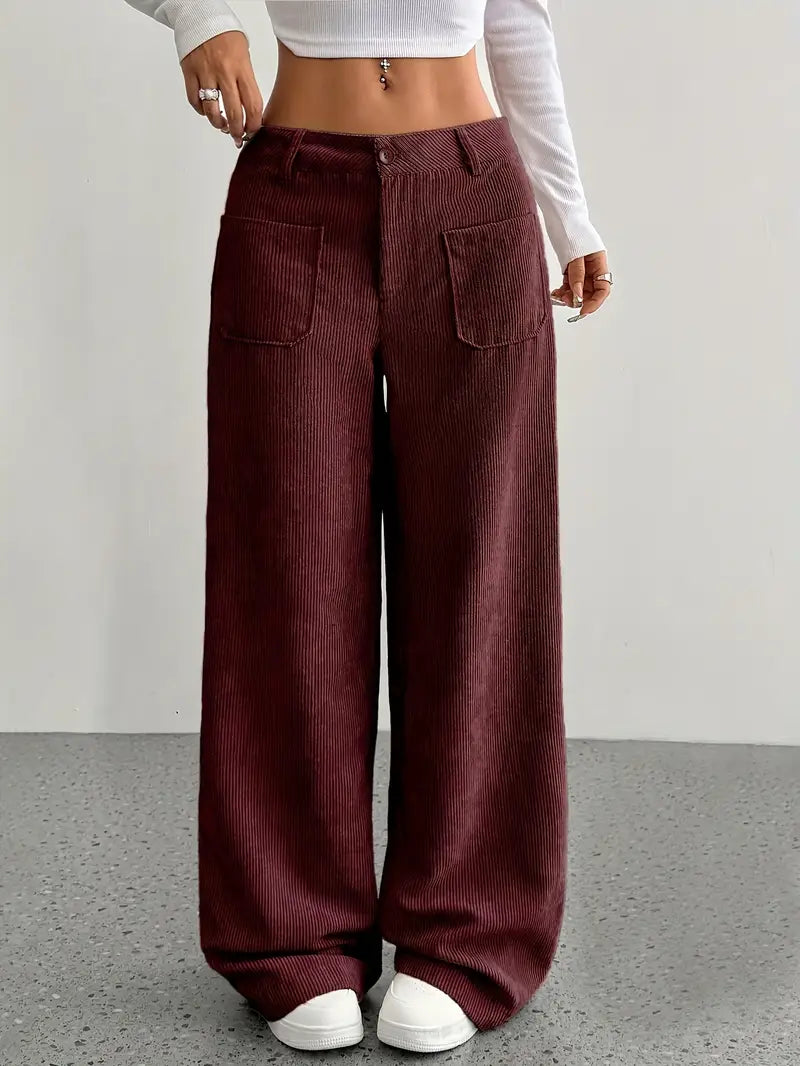 Luna™ | Stylish Corduroy Pants