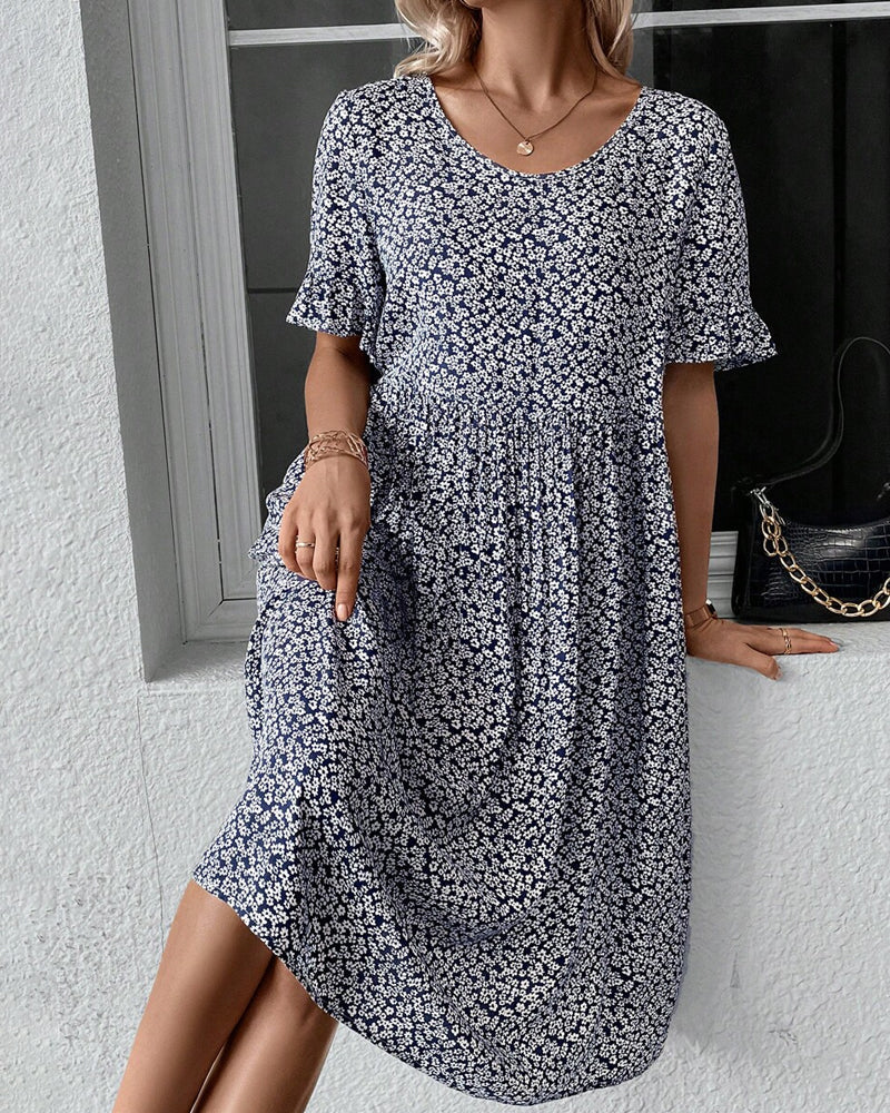 Matilda | Flowing Midi Dress