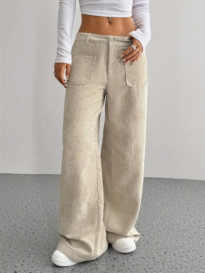 Luna™ | Stylish Corduroy Pants