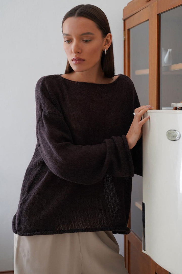 Ayla | Lightweight Sheer Sweater