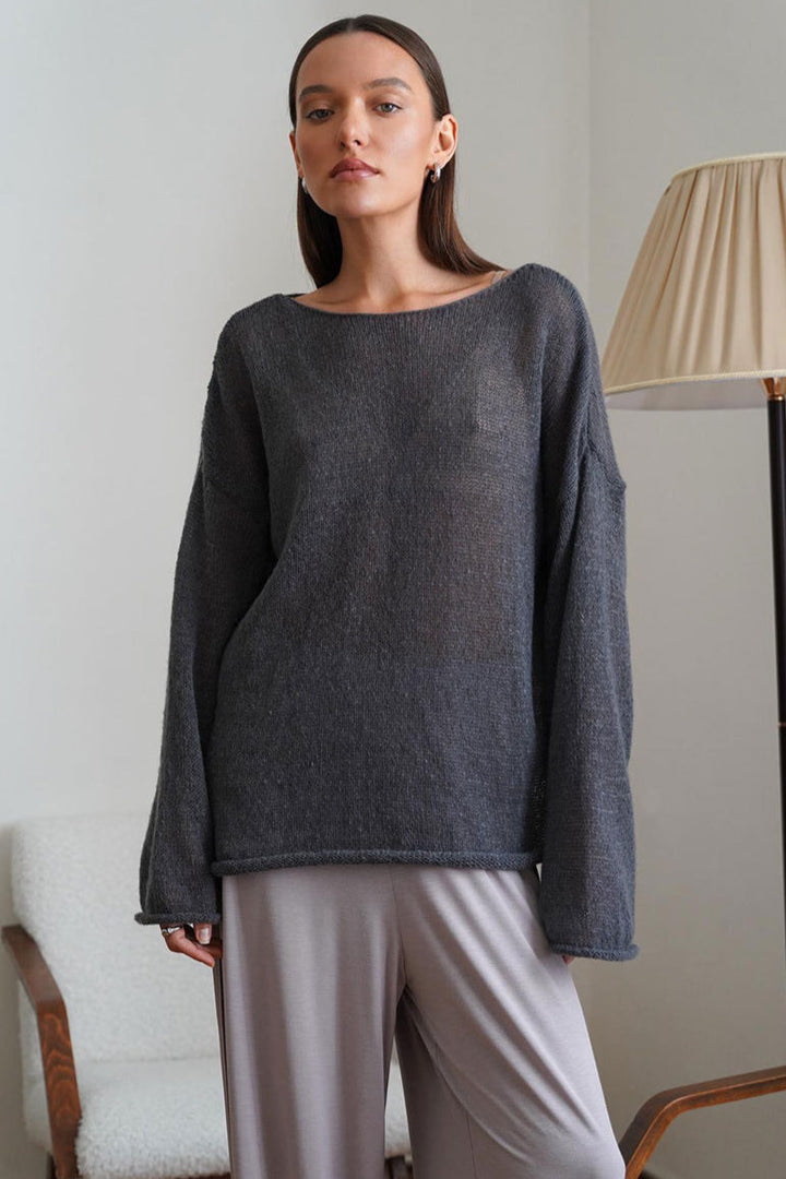 Ayla | Lightweight Sheer Sweater