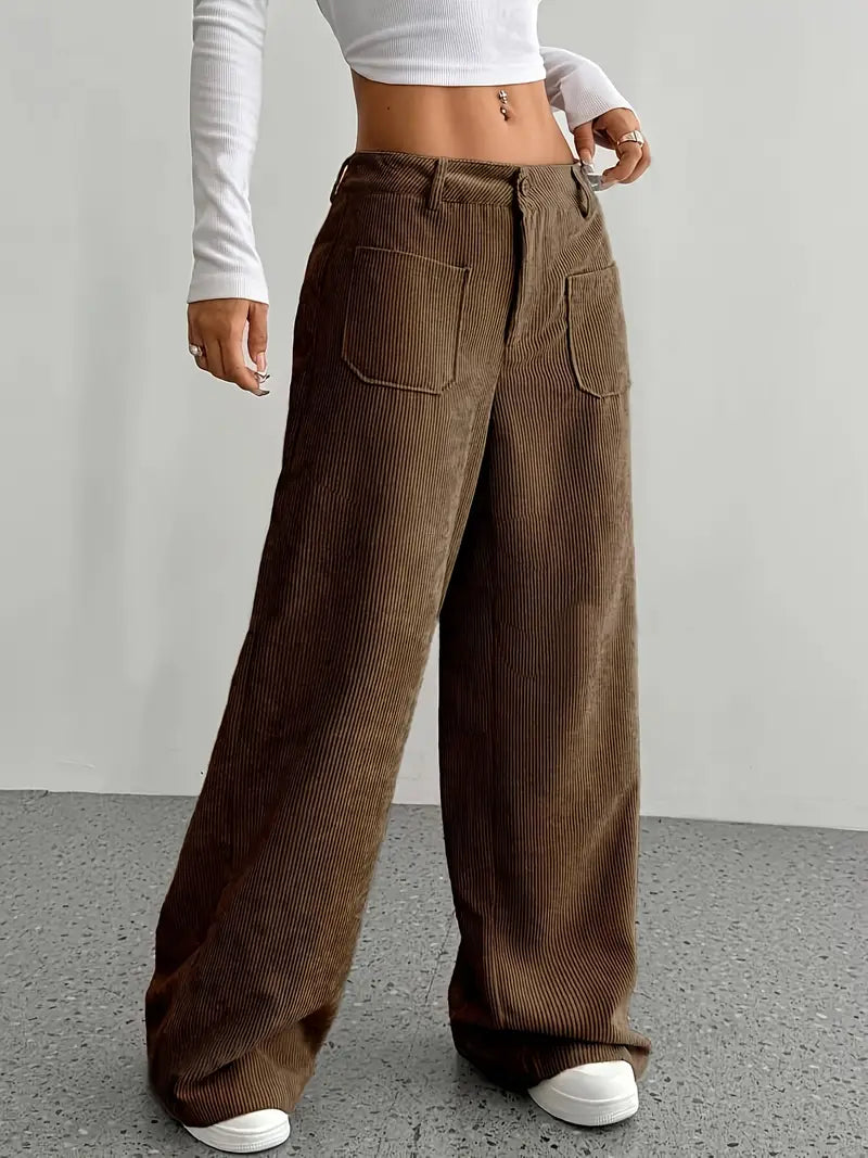 Luna™ | Stylish Corduroy Pants