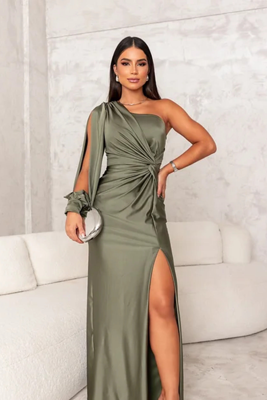Fione™ | One-Shoulder Evening Dress