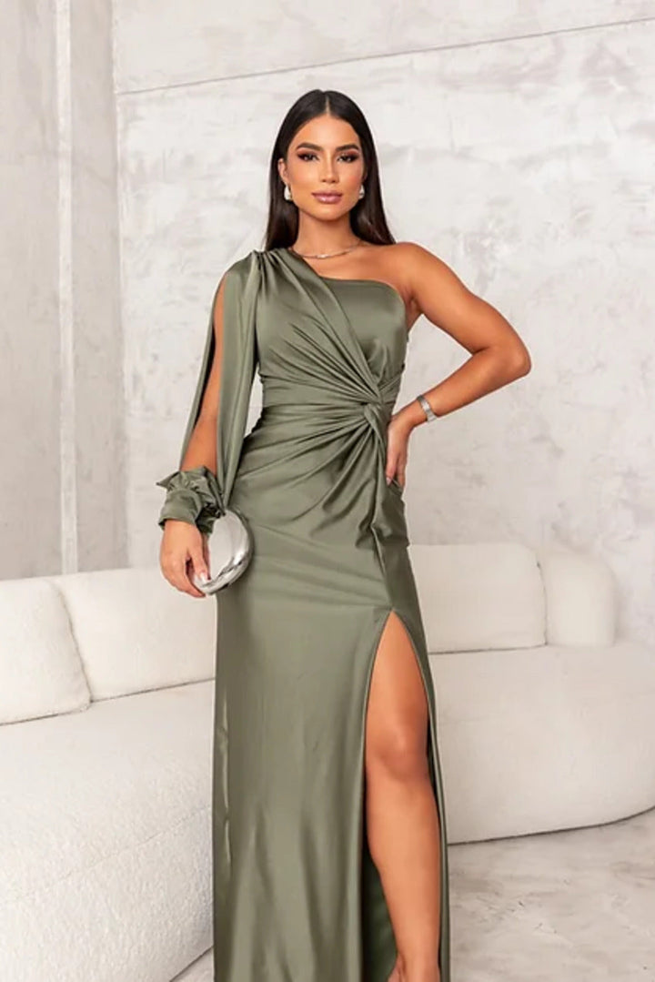 Fione™ | One-Shoulder Evening Dress