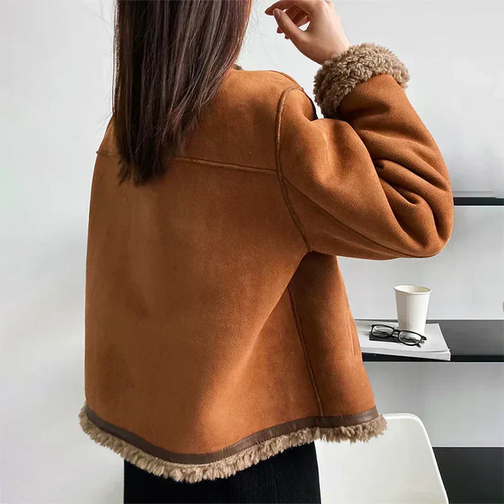 Elara | Faux Shearling Jacket