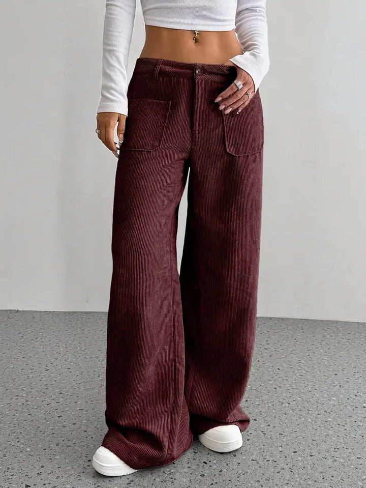 Luna™ | Stylish Corduroy Pants