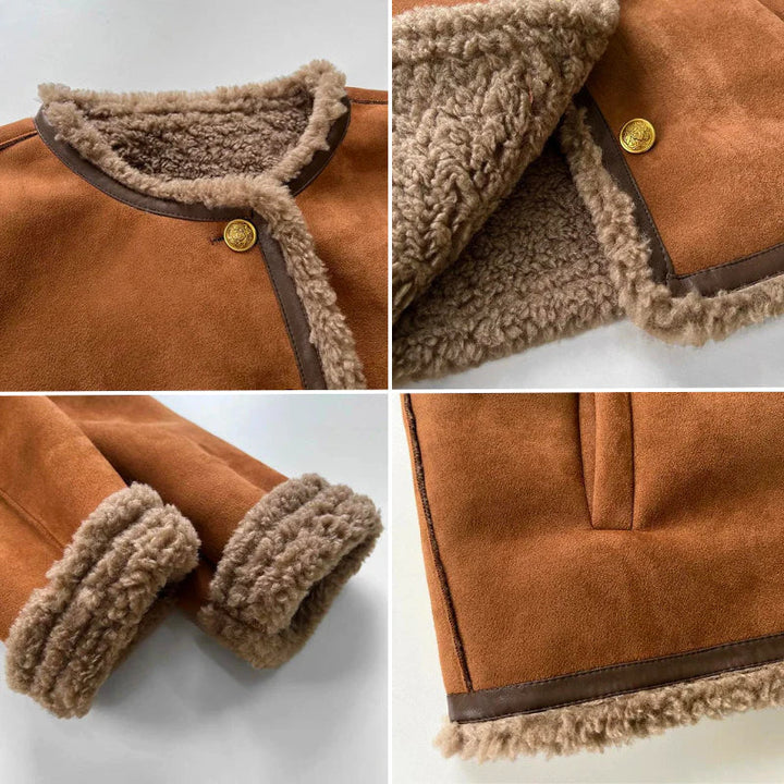 Elara | Faux Shearling Jacket