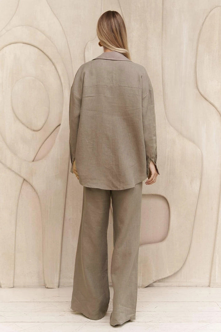 Elara | Breezy Linen Two-Piece Set