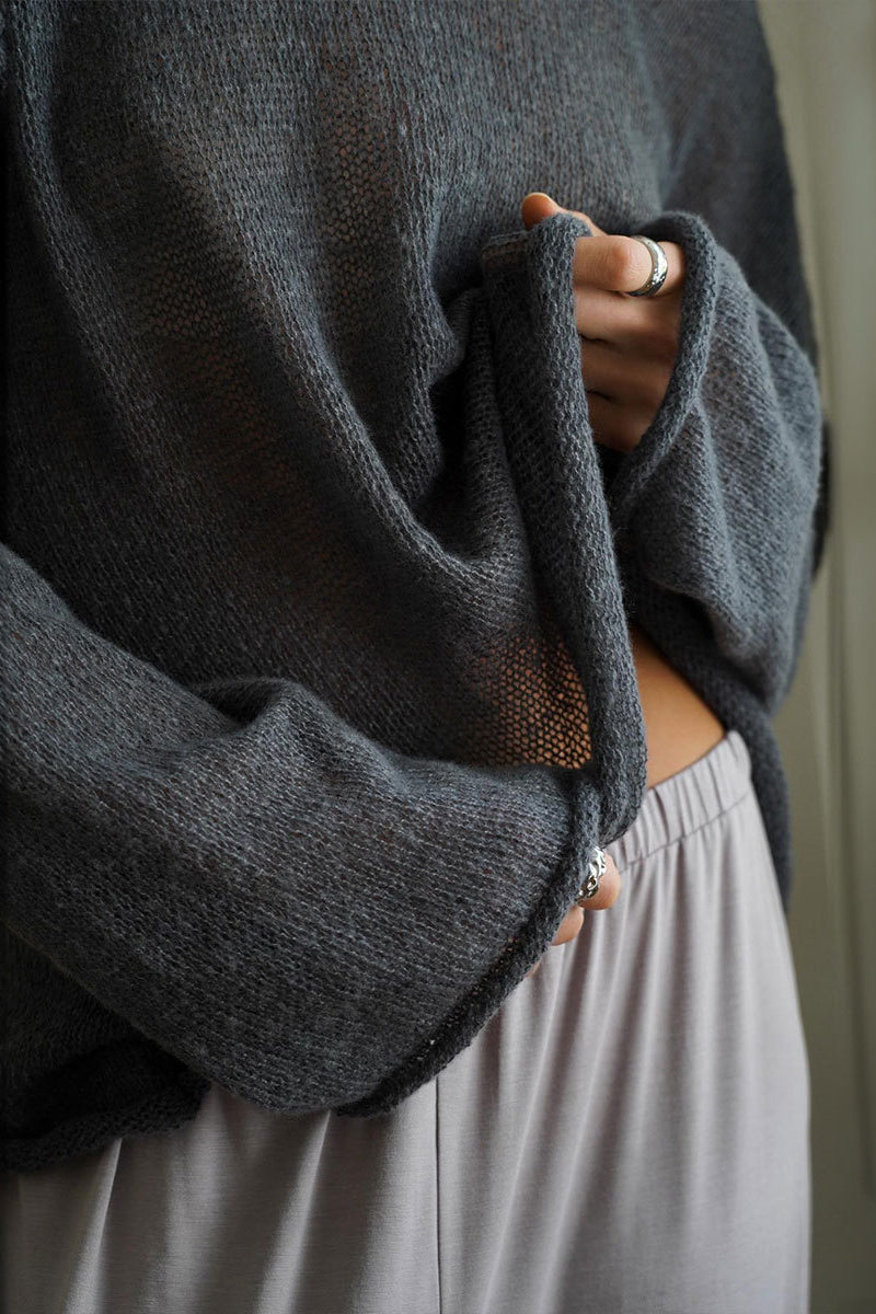 Ayla | Lightweight Sheer Sweater