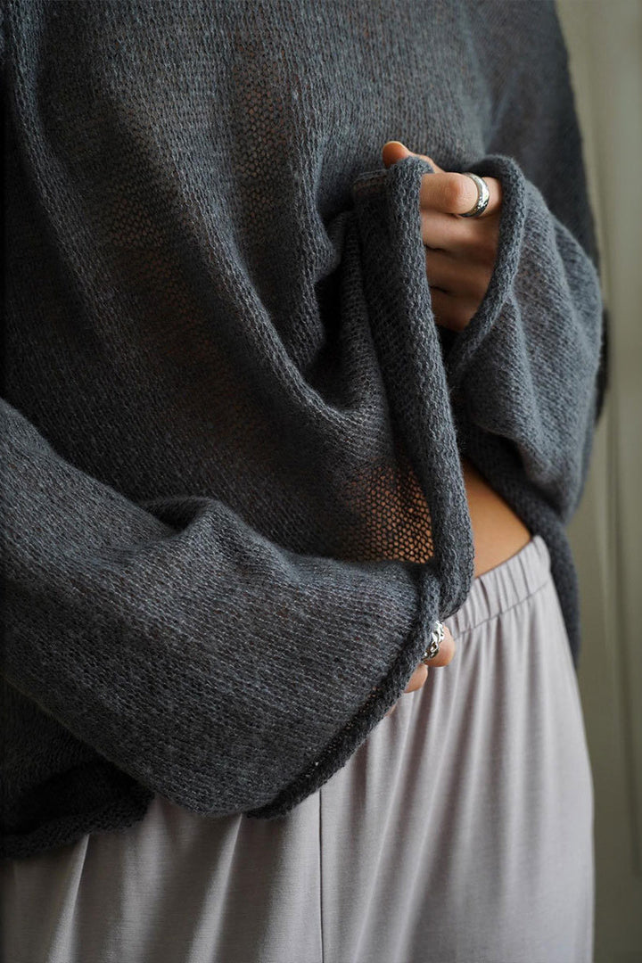 Ayla | Lightweight Sheer Sweater