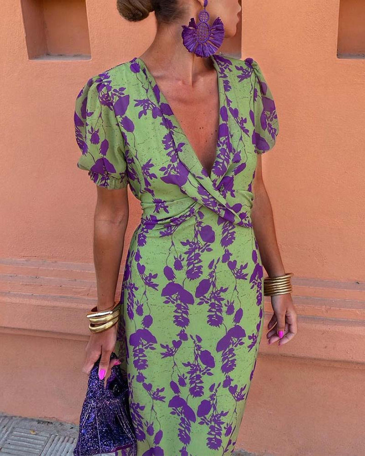 Celeste | Floral Midi Dress