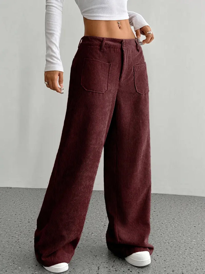 Luna™ | Stylish Corduroy Pants