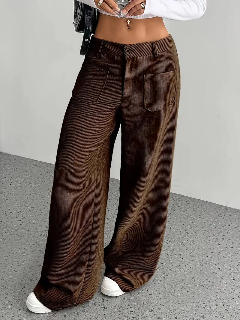 Luna™ | Stylish Corduroy Pants
