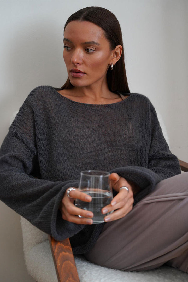 Ayla | Lightweight Sheer Sweater