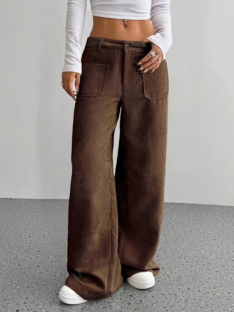 Luna™ | Stylish Corduroy Pants