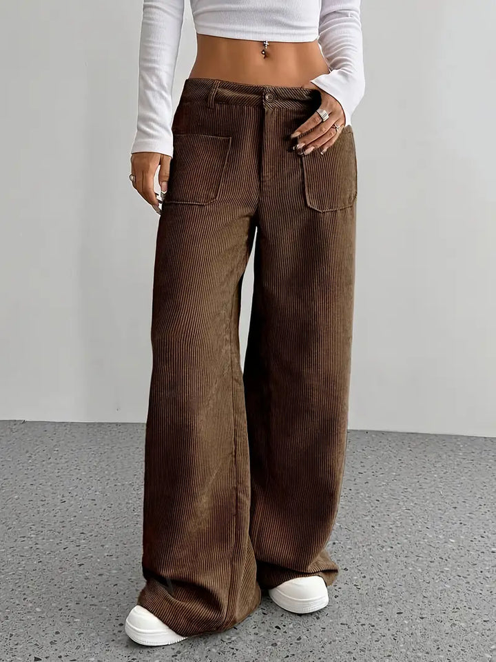 Luna™ | Stylish Corduroy Pants