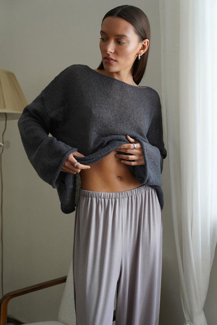 Ayla | Lightweight Sheer Sweater