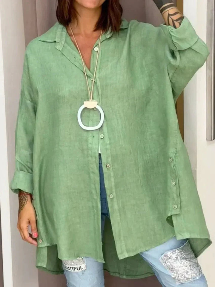Lina | Oversized Button-Up Shirt