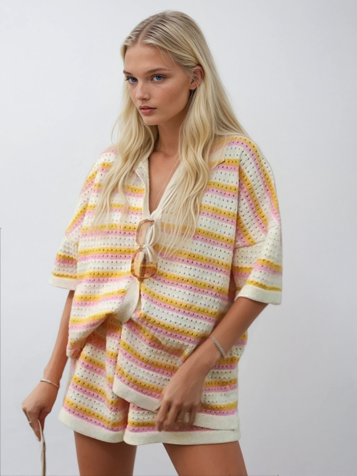 Isla™ | Two-Piece Linen Summer Set