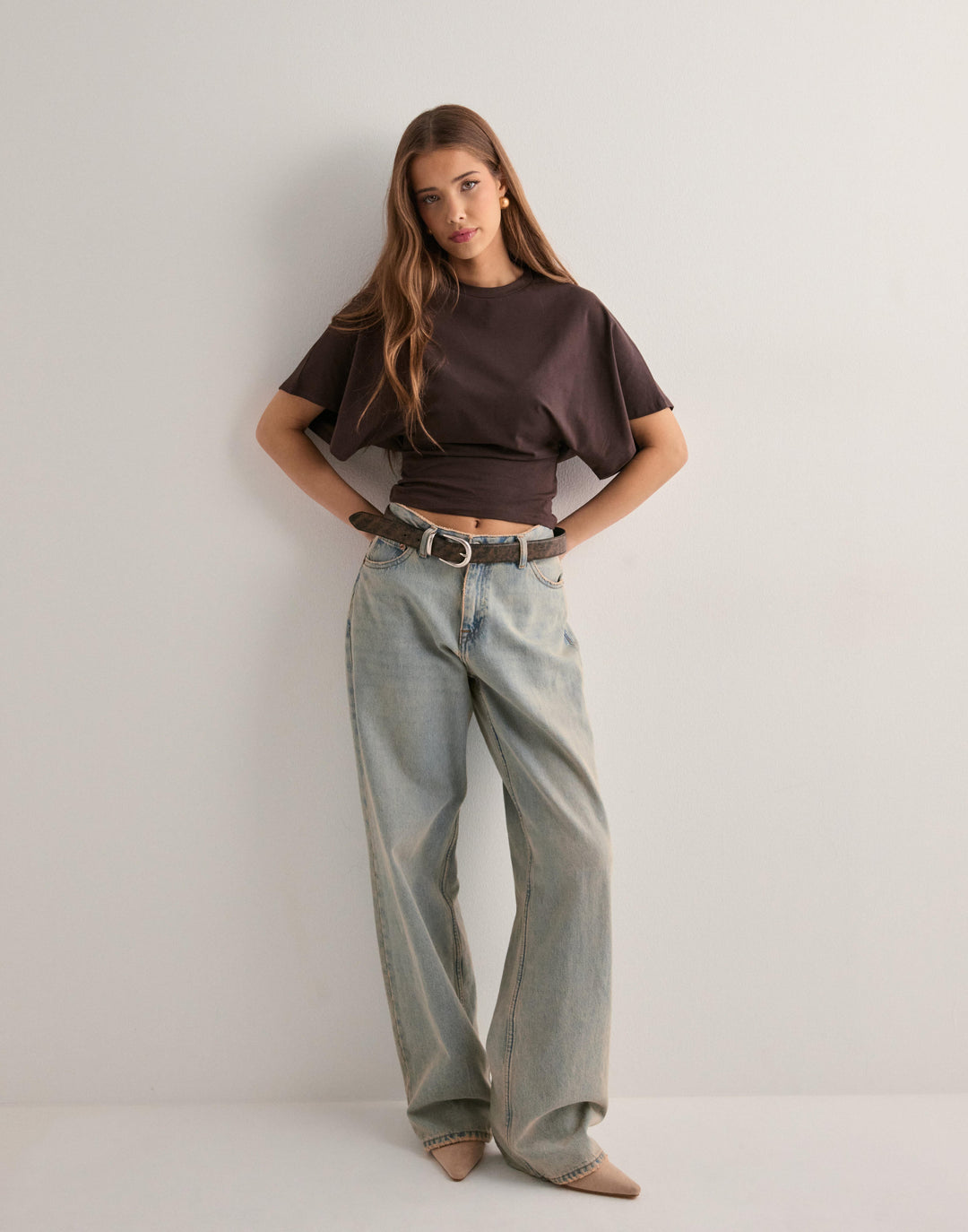 Zara | Cropped Batwing Tee