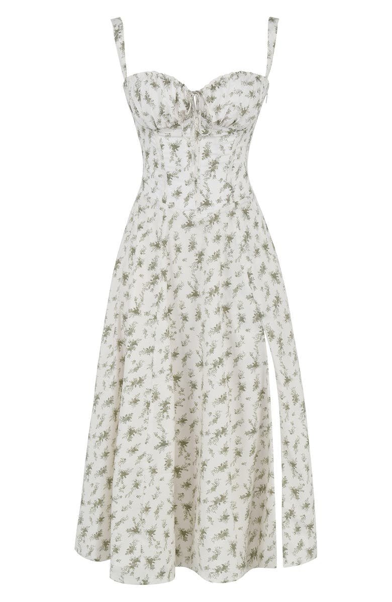 Amara | Corset Midi Dress