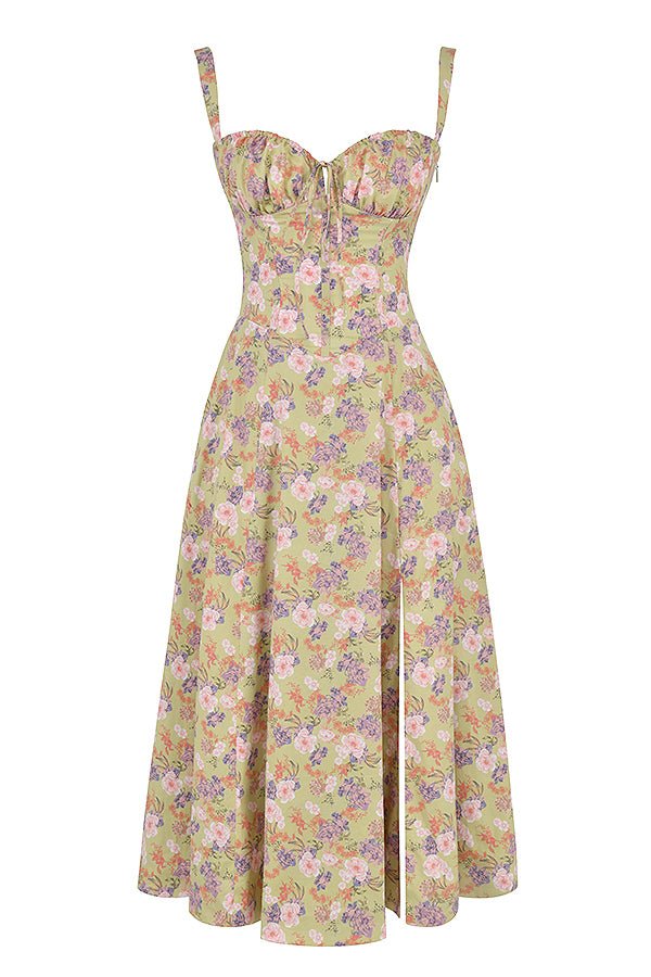 Amara | Corset Midi Dress