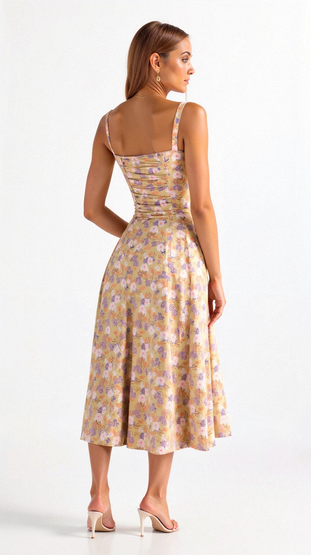 Amara | Corset Midi Dress