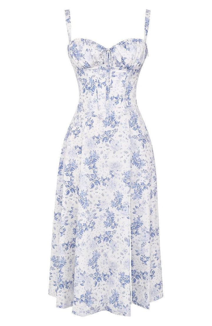 Amara | Corset Midi Dress