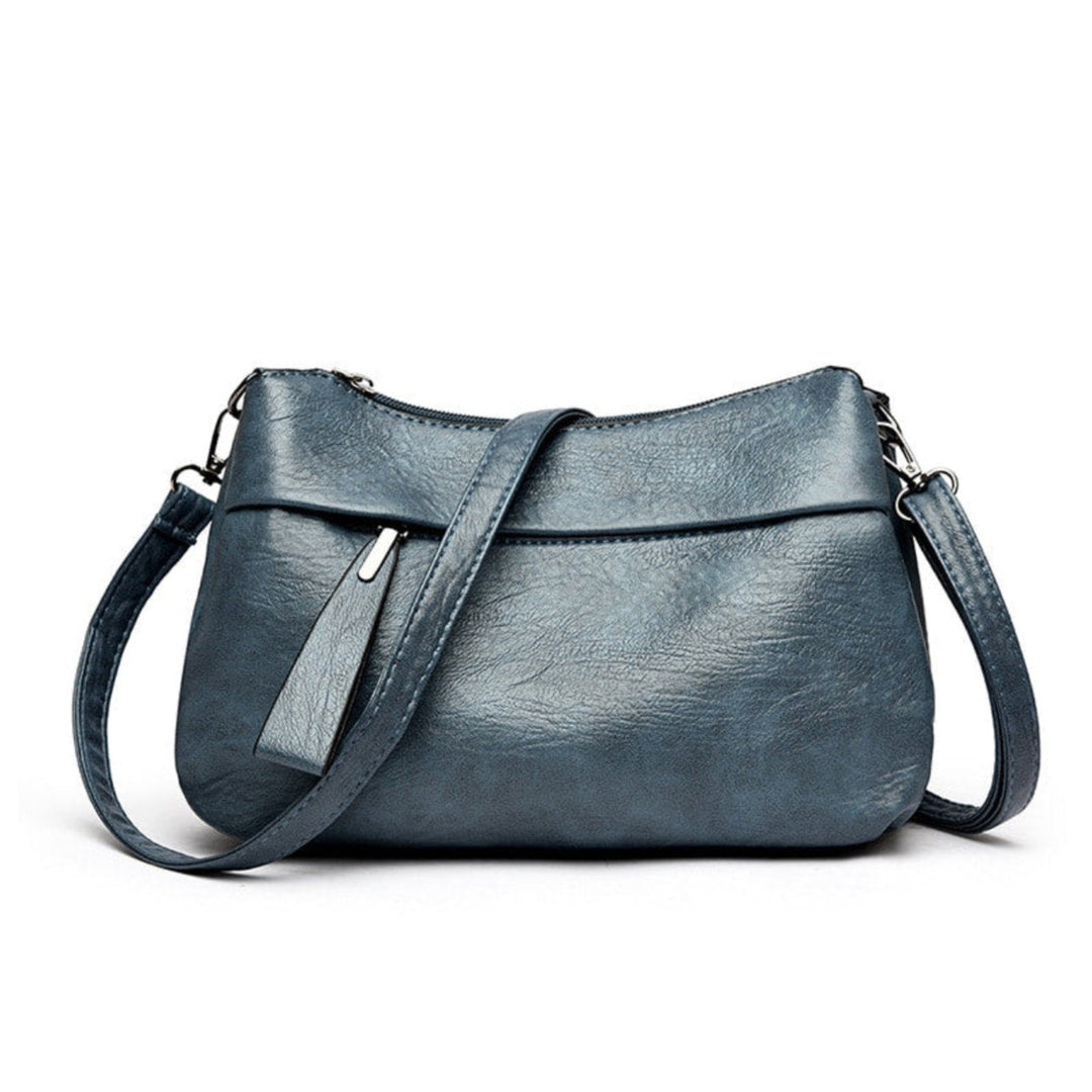 Bella™ | Classic Leather Crossbody Bag