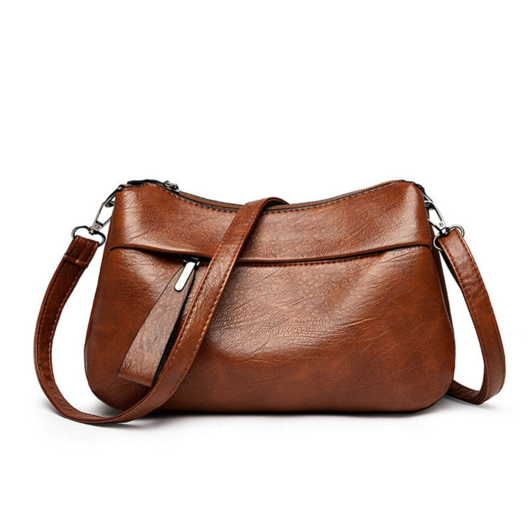 Bella™ | Classic Leather Crossbody Bag