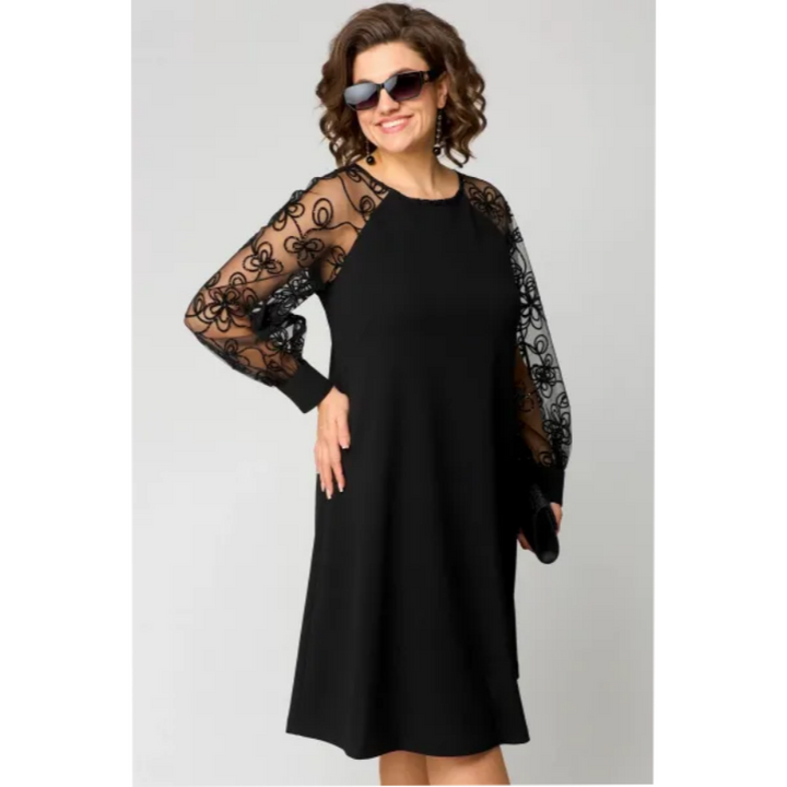 Celeste | Elegant Lace Sleeves Dress