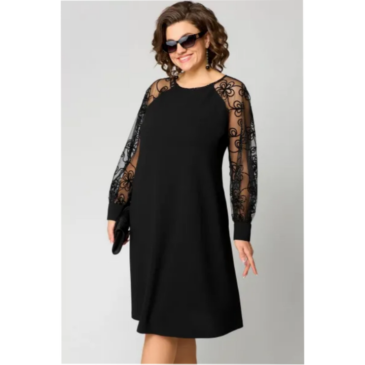 Celeste | Elegant Lace Sleeves Dress