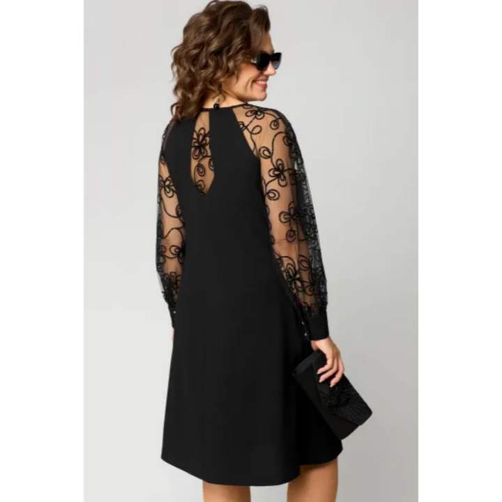 Celeste | Elegant Lace Sleeves Dress