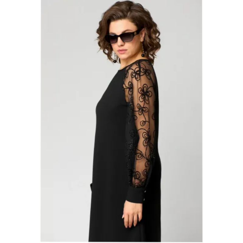Celeste | Elegant Lace Sleeves Dress